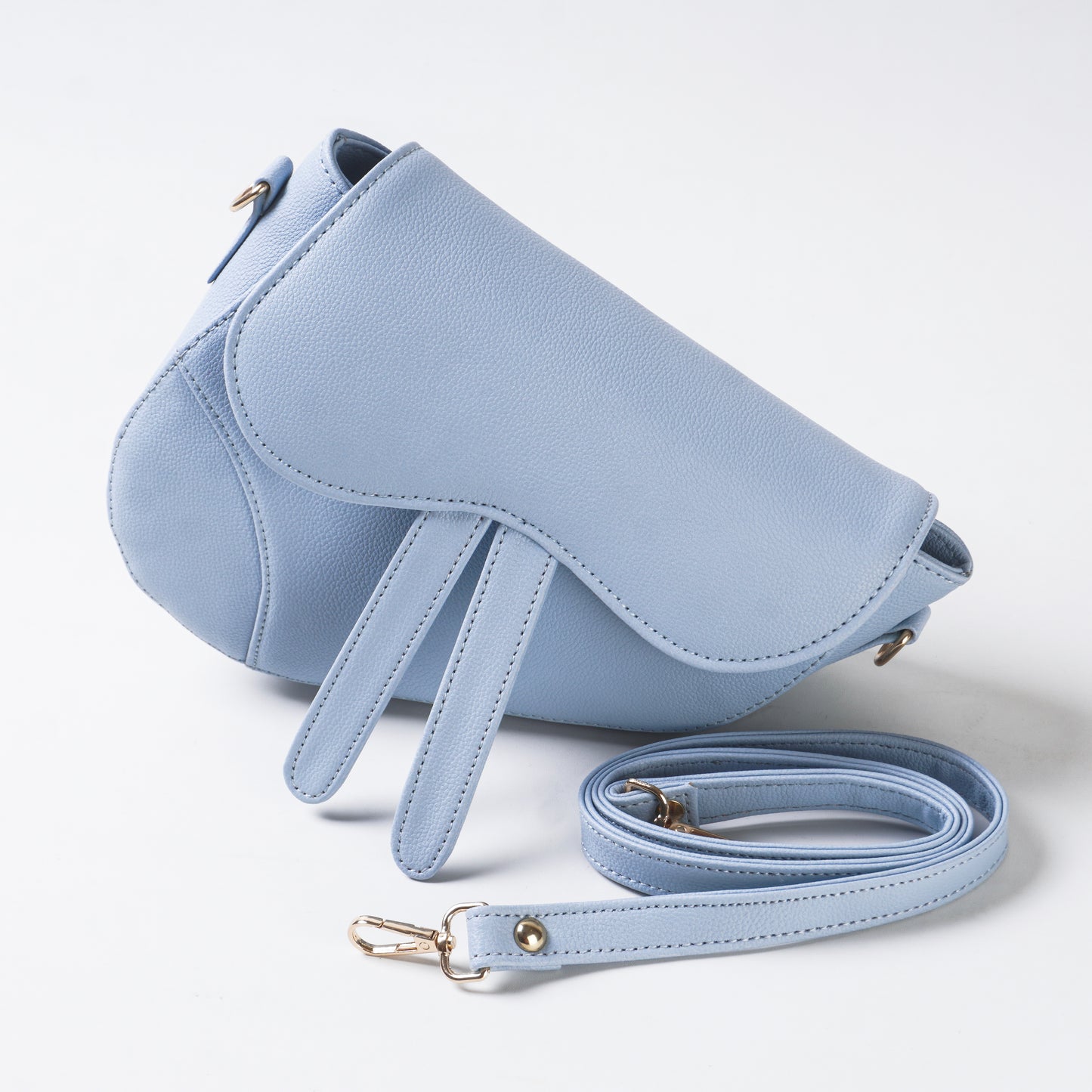 SADDLE BAG LIGHT BLUE